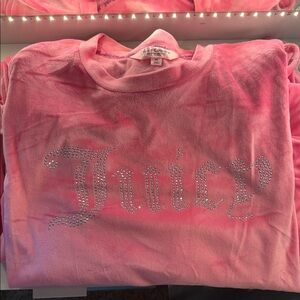 3 Piece Juicy Couture Pink Sleepwear with Sparkling Logo